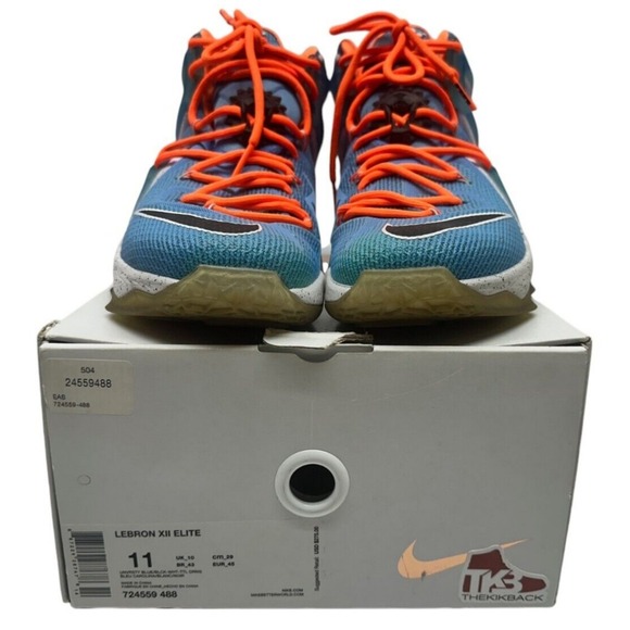 Nike LeBron 12 X11 Elite Elevate 2015‎ Size 11 [724559-488] Elite Series main image 7